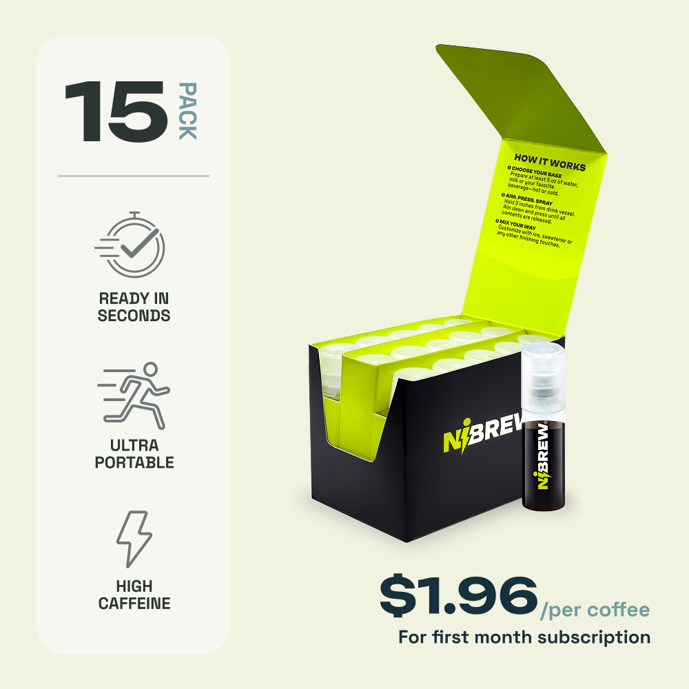 (RECHARGE) Nibrew: Portable Nitro Cold Brew