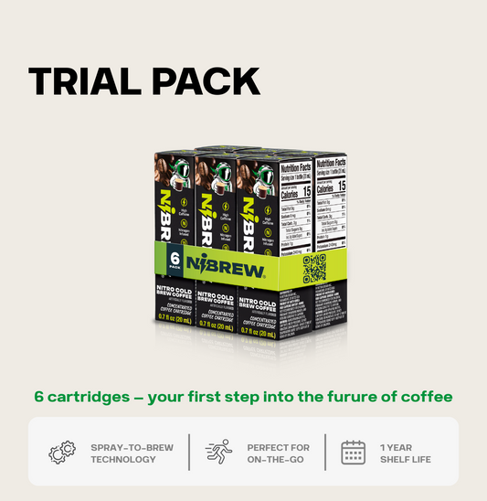 Nibrew: Portable Nitro Cold Brew (Trial Pack - Tik Tok)