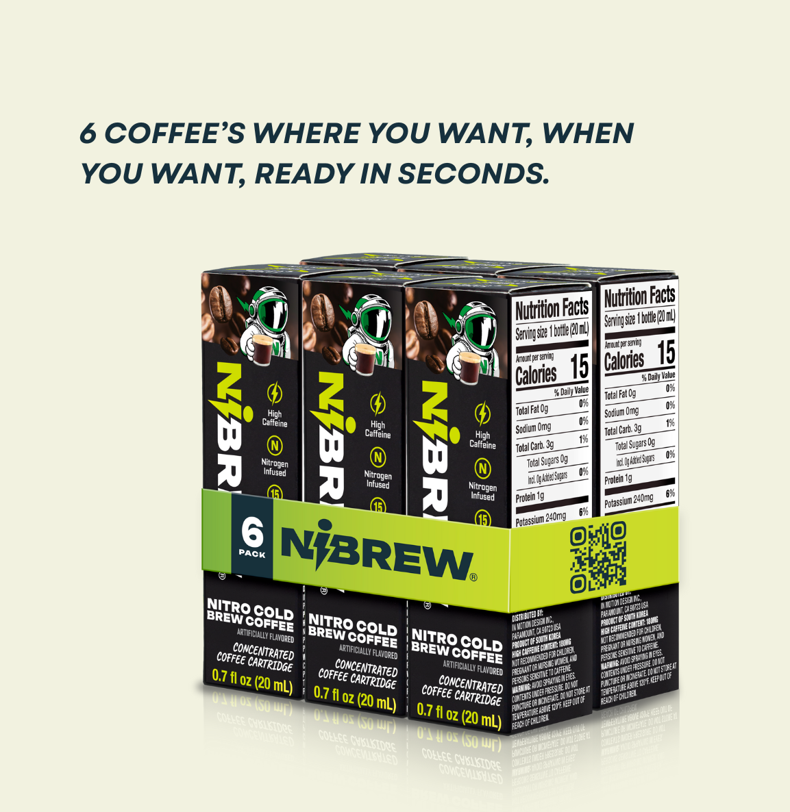 Nibrew – Portable nitro cold brew. Make coffee your way, anywhere.