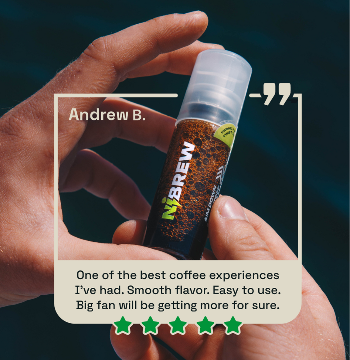 Nibrew – Portable nitro cold brew. Make coffee your way, anywhere.