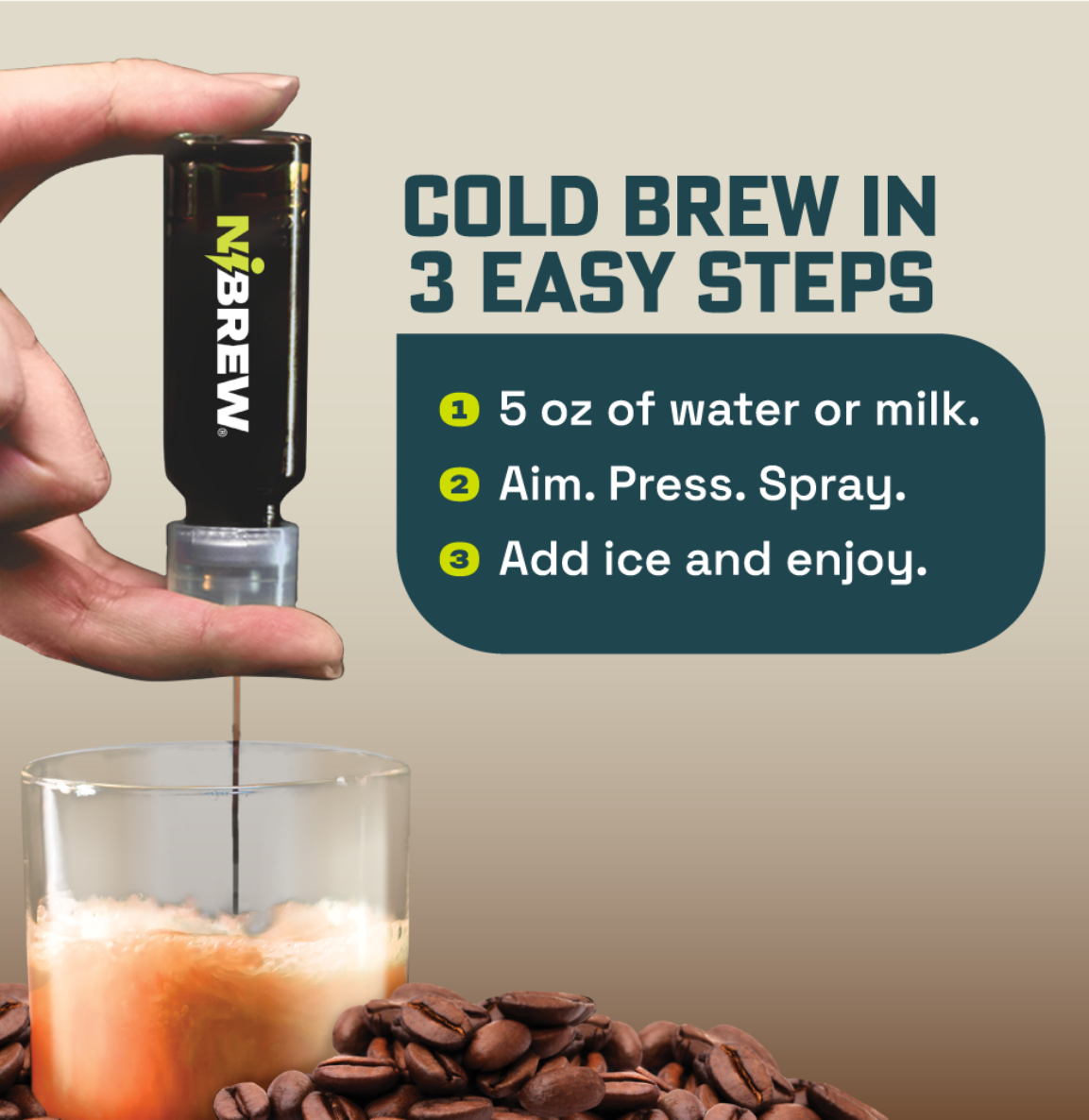 Nibrew – Portable nitro cold brew. Make coffee your way, anywhere.