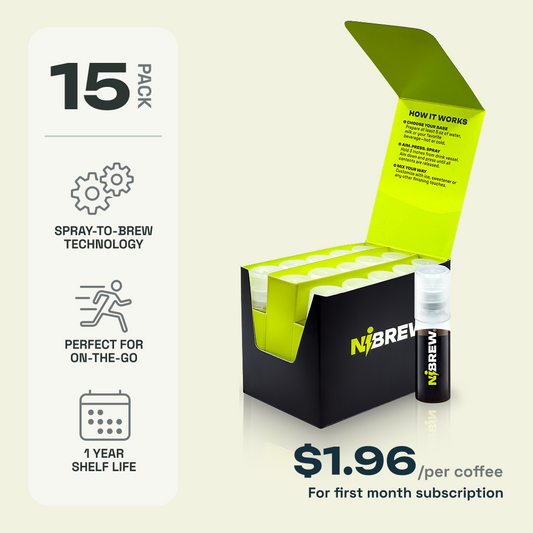 Nibrew: Portable Nitro Cold Brew (15 Pack - Tik Tok)